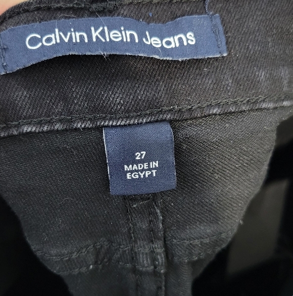 Calvin Klein Black High Rise Skinny Jeans for Women Size 27 - Picture 3 of 5